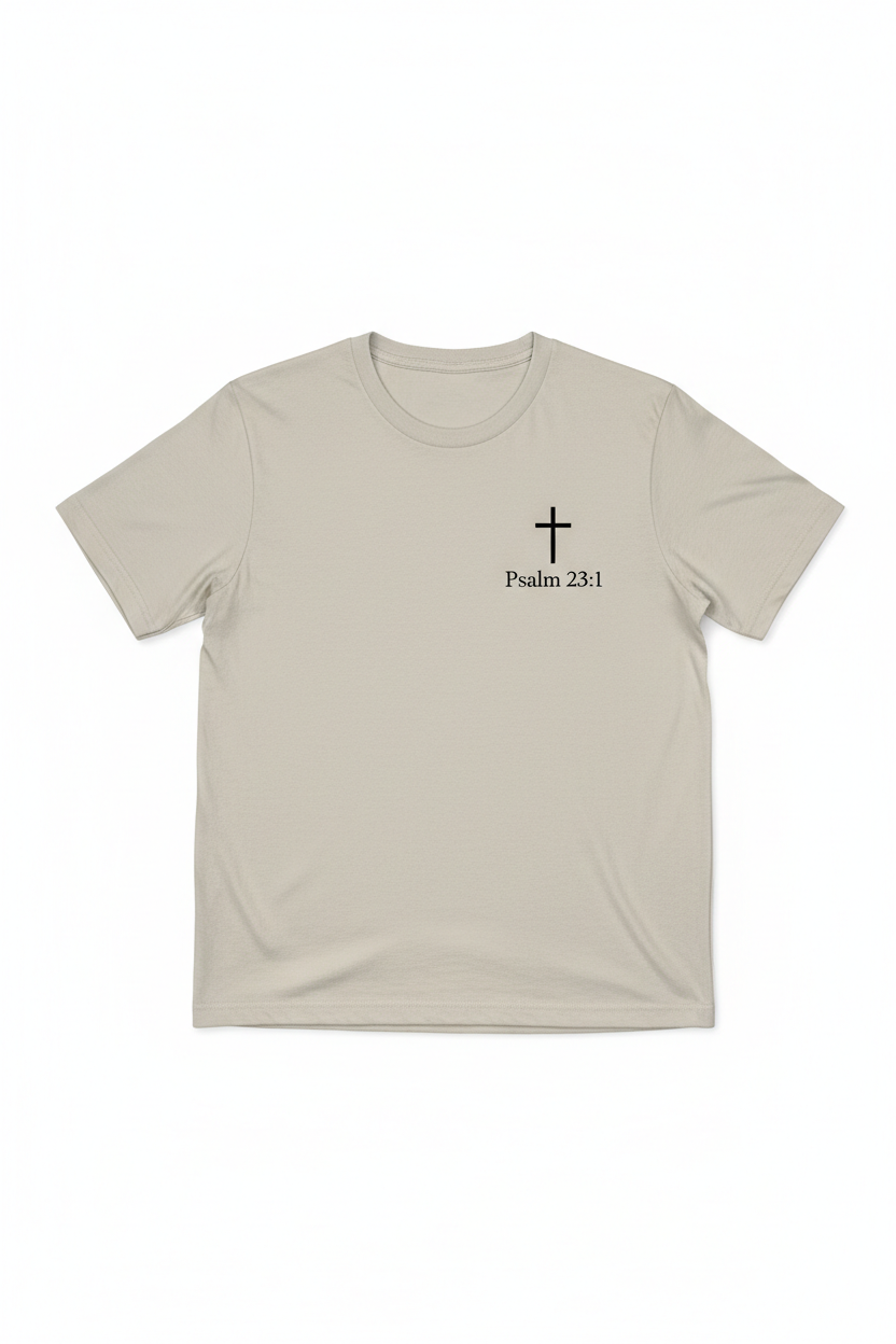 Psalm 23:1 - Beige Front